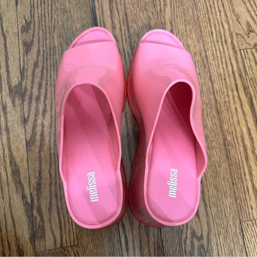 Melissa Patty Platform Jelly Sandals 9 - Picture 3 of 10